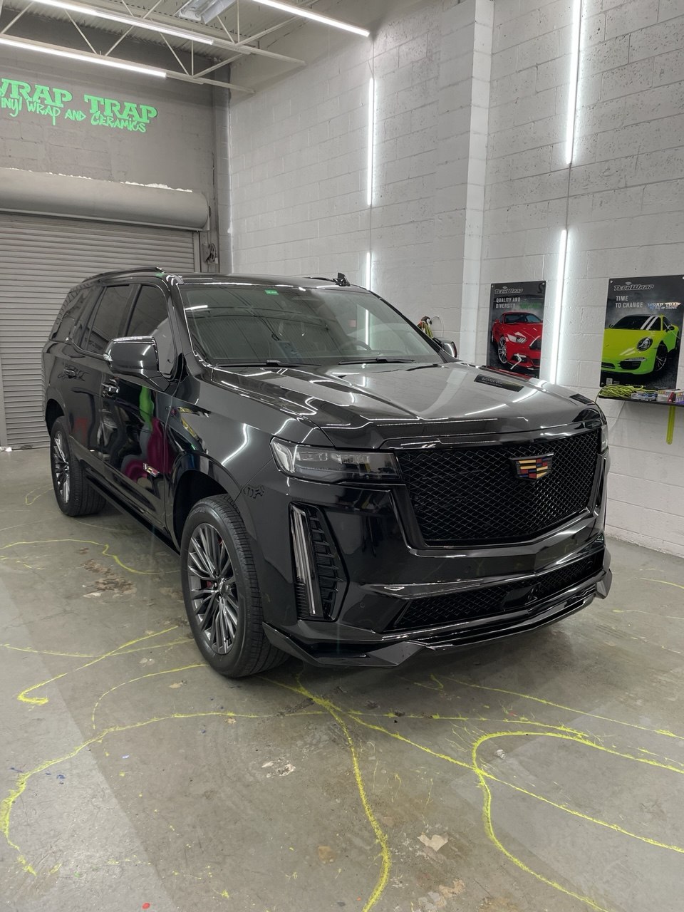 System X ceramic coating on a Cadillac Escalade V