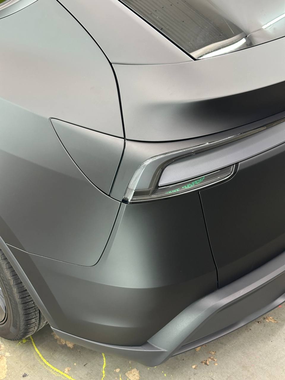 Velour matte black PPF