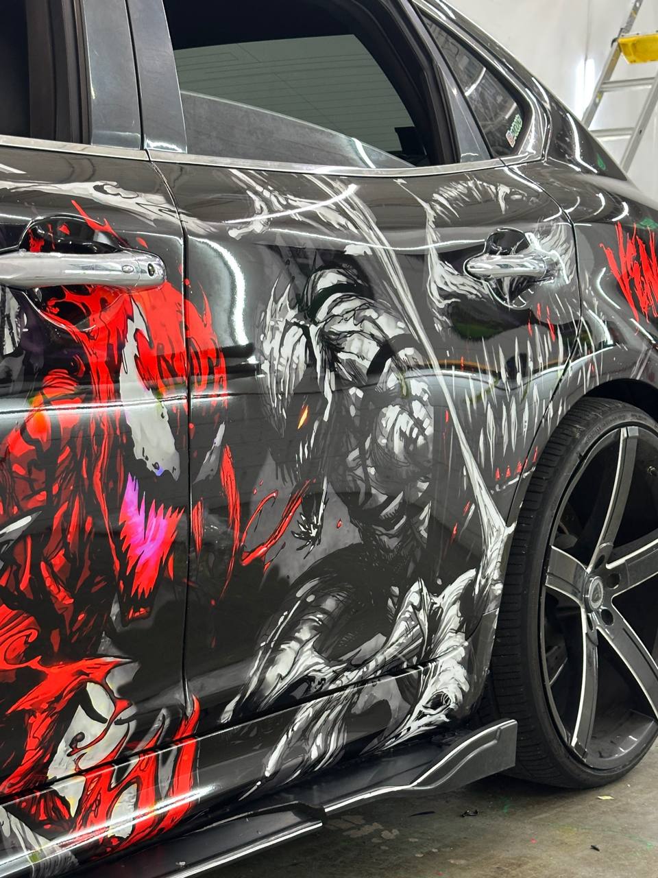 Graphic wrap carnage vs venom
