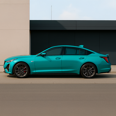 Midnight in Maldives colored PPF — Gloss finish